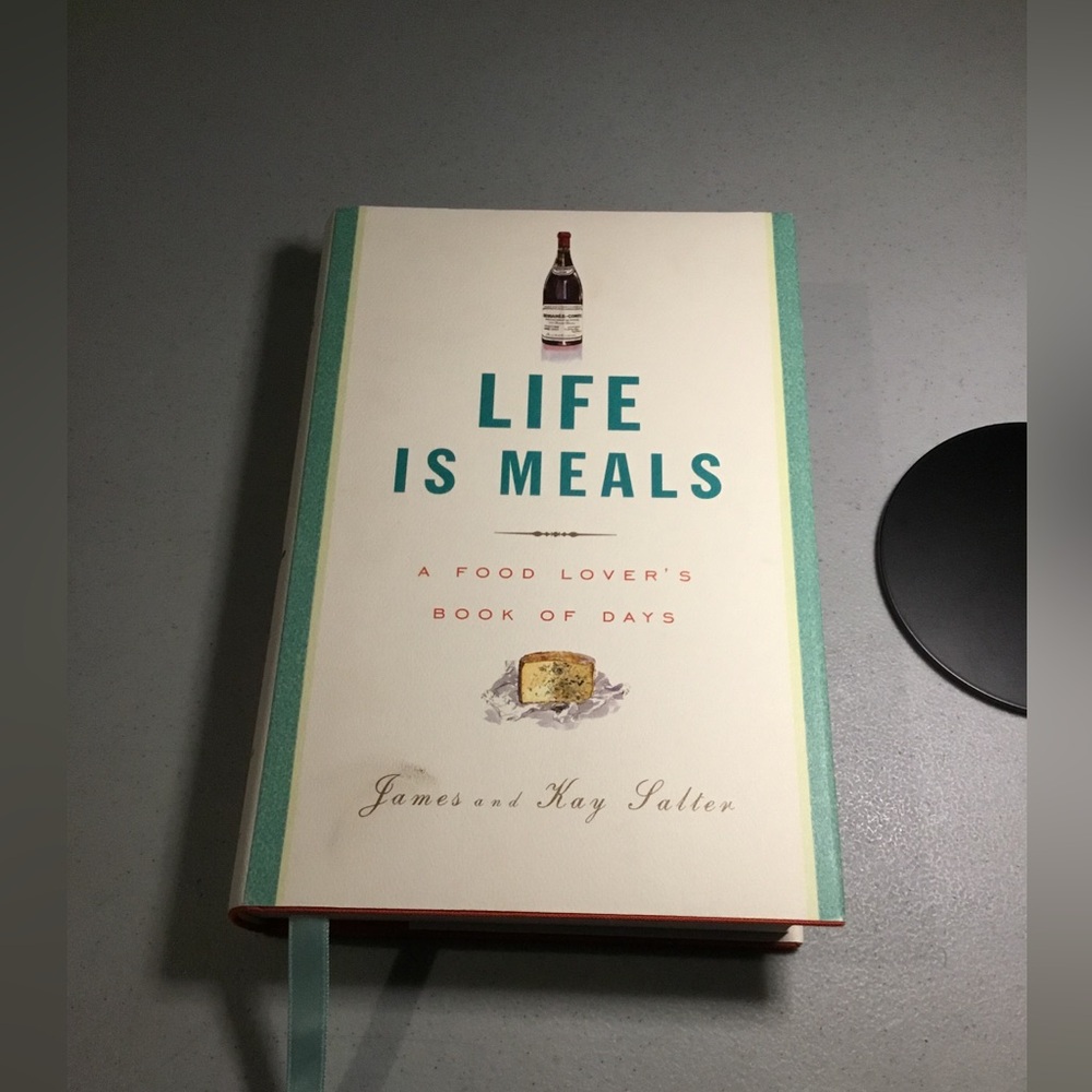 LIFE IS MEALS BOOK NEW NEVER READ